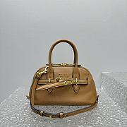 Miu Miu Aventure Shell Bag Brown Small Size 28 x 21 x 17 cm - 4