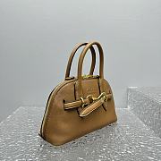 Miu Miu Aventure Shell Bag Brown Small Size 28 x 21 x 17 cm - 3