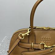 Miu Miu Aventure Shell Bag Brown Size 33 x 11 x 17 cm - 4