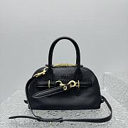 Miu Miu Aventure Shell Bag Black Small Size 28 x 21 x 17 cm - 2