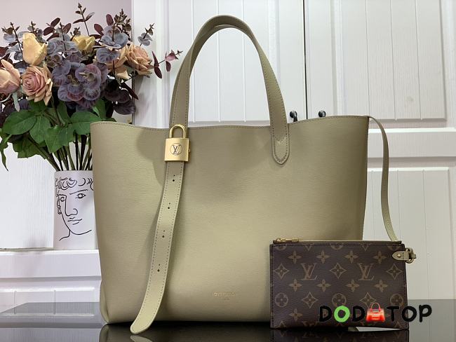 Louis Vuitton Low Key Cabas Handbag M25343 Stone Green Size 47 x 30 x 14 cm - 1