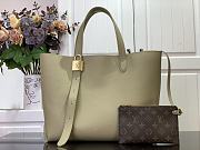 Louis Vuitton Low Key Cabas Handbag M25343 Stone Green Size 47 x 30 x 14 cm - 1