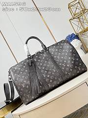 Louis Vuitton Keepall Bandoulière 50 M11596 Size 50 x 29 x 23 cm - 1