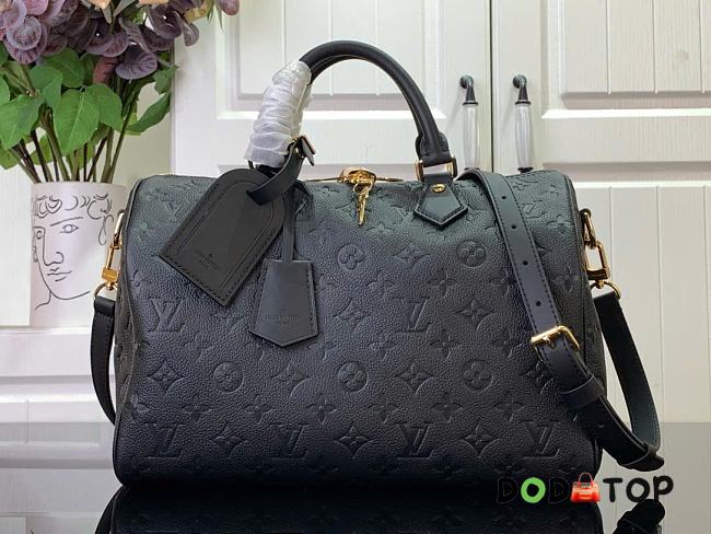 Louis Vuitton Speedy Soft 30 Monogram Black M47186 Size 21 x 17 x 30 cm - 1