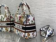 Dior Lady Sauvage Rue Print Embroidery Size 24 cm - 4