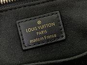 Louis Vuitton Alma BB Handbag M12289 Black Flower Size 23.5 x 17.5x 11.5 cm - 2