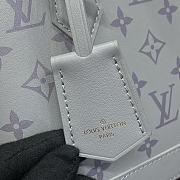 Louis Vuitton Alma BB Handbag M12289 Grey Flower Size 23.5 x 17.5x 11.5 cm - 4