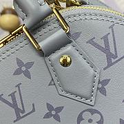 Louis Vuitton Alma BB Handbag M12289 Grey Flower Size 23.5 x 17.5x 11.5 cm - 3