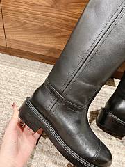 Chanel Knight Boots Calfskin Black  - 2