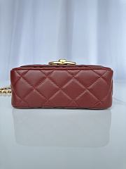 Chanel Mini Flap Bag Red AS5026 Size 20 x 8 x 11 cm - 6