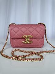 Chanel Mini Flap Bag Pink AS5026 Size 20 x 8 x 11 cm - 1