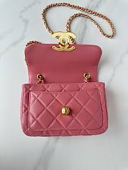 Chanel Mini Flap Bag Pink AS5026 Size 20 x 8 x 11 cm - 4