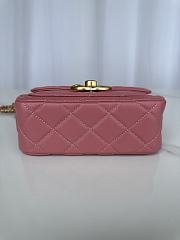 Chanel Mini Flap Bag Pink AS5026 Size 20 x 8 x 11 cm - 2