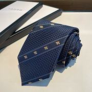 Gucci Men's Tie Blue  - 4