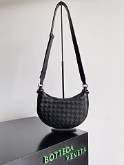 Bottega Veneta Gemelli Messenger Bag Black 01 Size 26 x 15 x 8 cm - 1