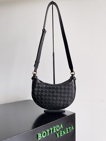 Bottega Veneta Gemelli Messenger Bag Black 01 Size 26 x 15 x 8 cm