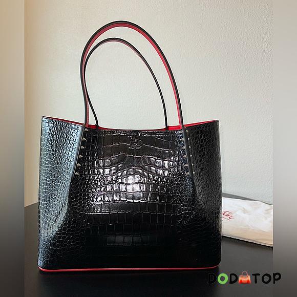 Christian Louboutin Cabas Crocodile Tote Bag Size 38 cm - 1