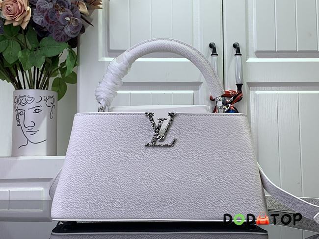 Louis Vuitton East West Medium Handbag M48865 White Size 33 x 19 x 9 cm - 1