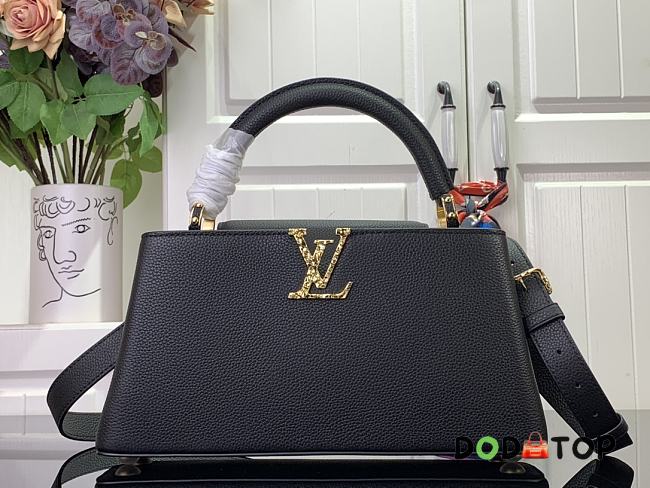 Louis Vuitton East West Medium Handbag M48865 Black Size 33 x 19 x 9 cm - 1