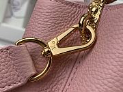 Louis Vuitton Capucines East West Mini Bag M48865 Pink Size 22 x 12 x 8 cm - 6