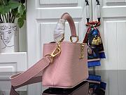 Louis Vuitton Capucines East West Mini Bag M48865 Pink Size 22 x 12 x 8 cm - 2