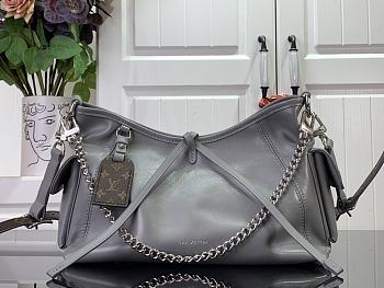 Louis Vuitton CarryAll Cargo PM M24861 Grey Size 33.5 x 23 x 15 cm