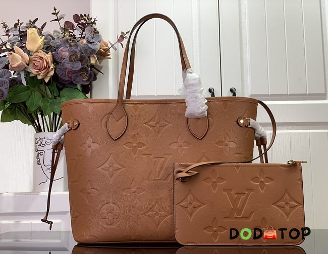 Louis Vuitton NeverfullL Shopping Bag M45685 Brown Size 31 x 28 x 14 cm - 1