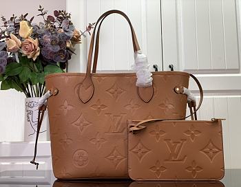 Louis Vuitton NeverfullL Shopping Bag M45685 Brown Size 31 x 28 x 14 cm