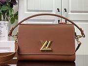 Louis Vuitton Soft Twist Bag M24640 Brown Size 27 x 19 x 9 cm - 1