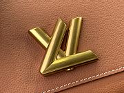 Louis Vuitton Soft Twist Bag M24640 Brown Size 27 x 19 x 9 cm - 2