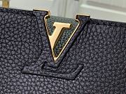 Louis Vuitton Capucines BB Handbag M24728 Black Size 27 x 17.3 x 9 cm - 4