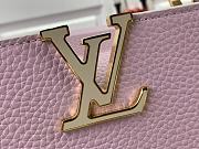 Louis Vuitton Capucines BB Handbag M24575 Pink Size 26.5 x 17.5 x 9 cm - 4