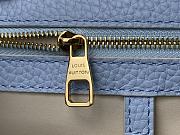 Louis Vuitton Capucines BB Handbag M24575 Blue Size 26.5 x 17.5 x 9 cm - 3