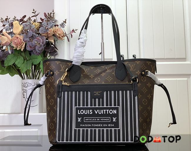 Louis Vuitton Neverfull MM M12061 Bag Size 32 x 27 x 14 cm - 1