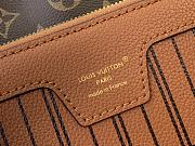 Louis Vuitton Neverfull MM M12061 Brown Bag Size 32 x 27 x 14 cm - 2