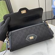 Gucci Luce Small Shoulder Bag Black Size 12.5 x 27.5 x 6.5 cm - 5