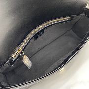 Gucci Luce Small Shoulder Bag Black Size 12.5 x 27.5 x 6.5 cm - 3