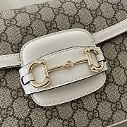 Gucci Horsebit 1955 Shoulder Bag Size 25.9 x 17.5 x 9.9 cm - 3