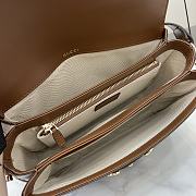 Gucci Horsebit 1955 Shoulder Bag Brown Size 25.9 x 17.5 x 9.9 cm - 3