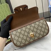 Gucci Horsebit 1955 Small Handbag Size 22.6 x 12.7 x 5.6 cm - 3