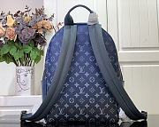 Louis Vuitton Discovery Small Backpack M11590 Gradient Blue Flower Size 29 x 38 x 20 cm - 3