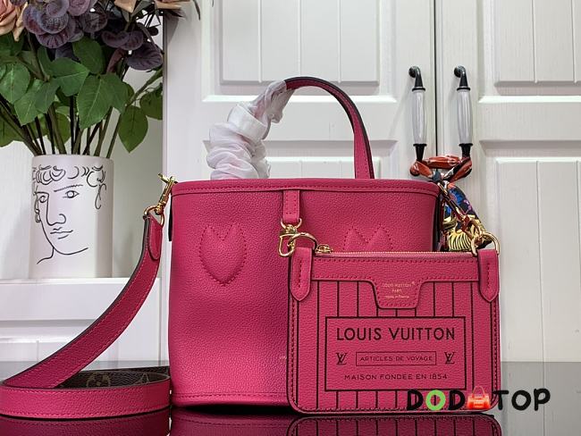 Louis Vuitton Neverfull Bandoulière Inside Out BB M12106 Pink Size 24 x 14 x 9 cm - 1