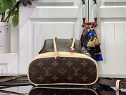 Louis Vuitton Montsouris Mini Backpack M11199 Monogram Size 24 x 25 x 12 cm - 3