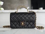 Chanel New Handle CF Mini Black Size 20 cm - 1