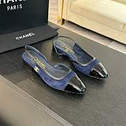 Chanel Mary Jane Back Sandals  - 5