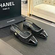 Chanel Mary Jane Back Sandals  - 2