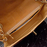 Chanel Vintage Brown Bag Size 25 x 6 x 14 cm - 2