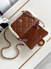 Chanel Winter Bag Brown Size 12 x 18 x 6 cm - 6