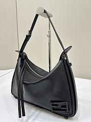 Fendi Single Shoulder Crossbody Bag Black 33 x 5 x 20 cm - 2