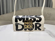 Dior Miss Dior Flap Bag White Size 22 x 11 x 6 cm - 5